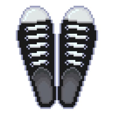 Piksel izole vektör lastikbotlar