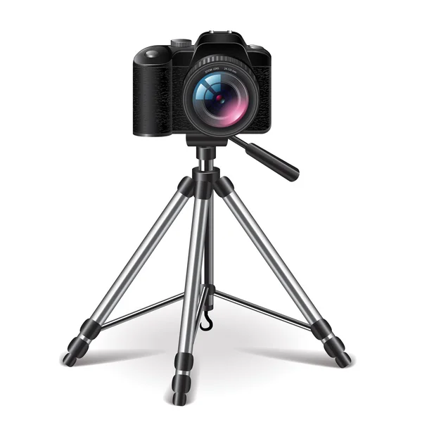 Tripod isolated on white vector — Stock Vector
