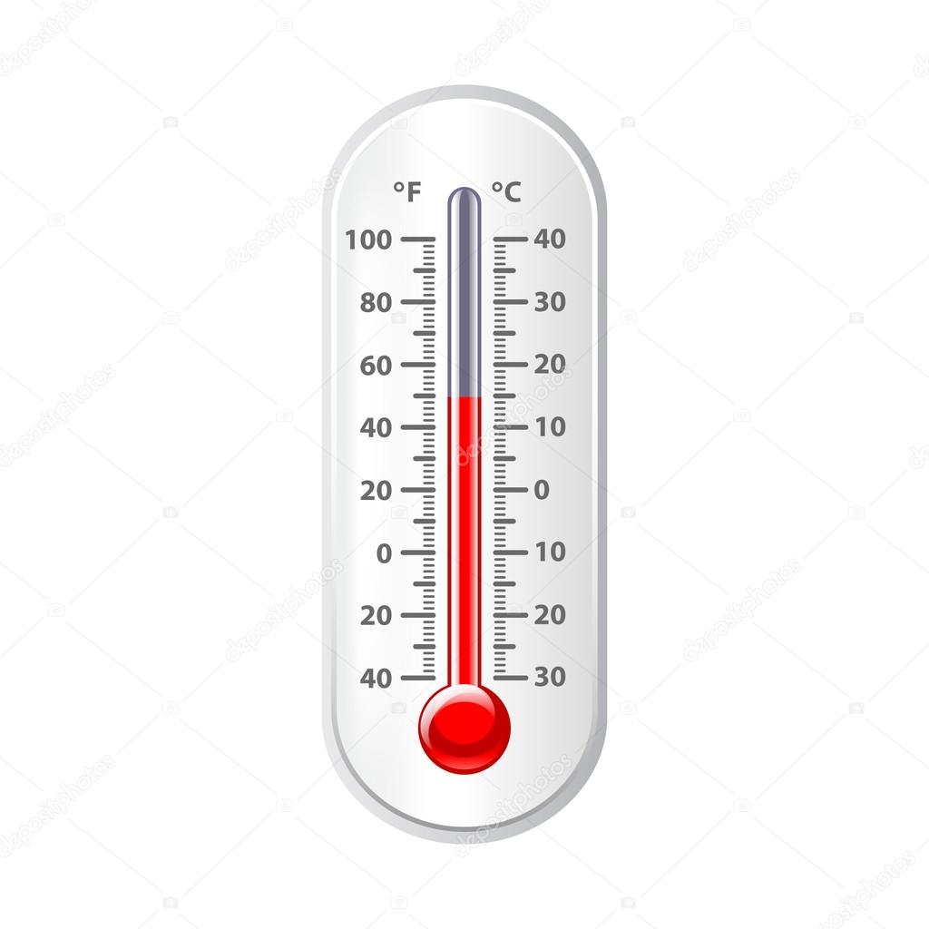 Temperature weather thermometers with Celsius and Fahrenheit scales.  realistic 3d weather thermometer icon density on white background. Sun.  Warm. Thermostat meteorology vector isolated icon 8370898 Vector Art at  Vecteezy