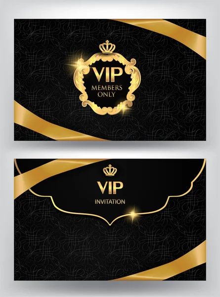 Elegante uitnodiging envelop met zijde goud lint. Vector illustratie — Stockvector