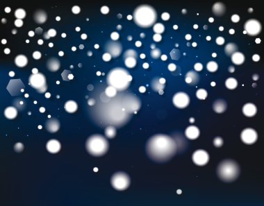 koyu arka plan üzerinde kar yağışı