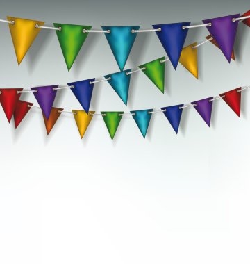 Tatil renkli arka plan bayrak renkli şeritler