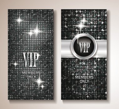 Platin parlak Vip kart