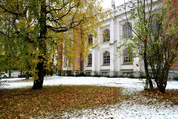 Parco Invernale Luogo Passeggiate — Foto Stock