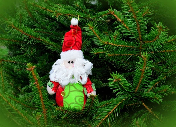 Weihnachtsdekoration Hintergrund Für Das Neue Jahr — Stockfoto