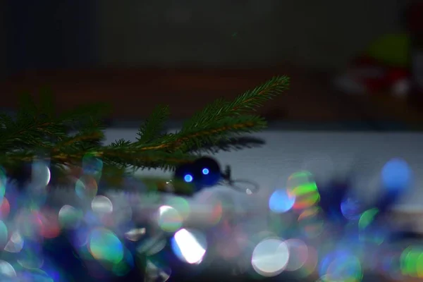 新年の背景木の枝新年 — ストック写真