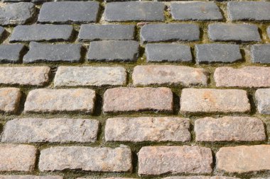Taş kaldırım, arka plan, taş dokusu