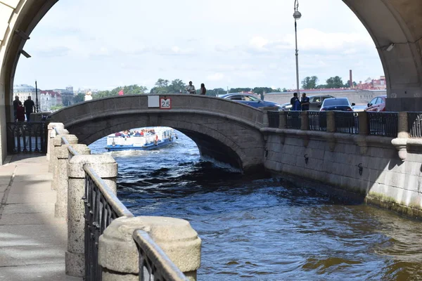 Bridge Canal City — Stock Photo, Image