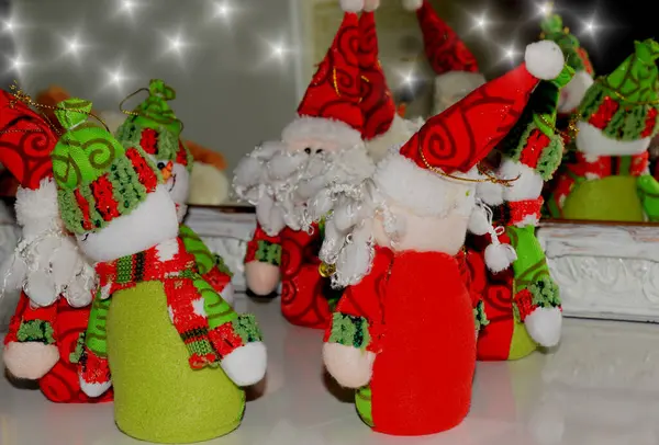 Papá Noel Con Regalos Navidad — Foto de Stock