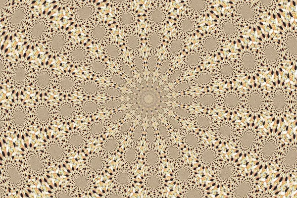 Fractal Background Abstract Gray Background Geometric Shapes Mandala — Stock Photo, Image