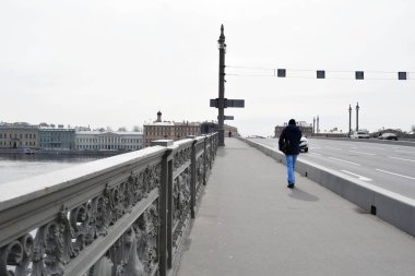 river bridge, urban landscape, metropolis