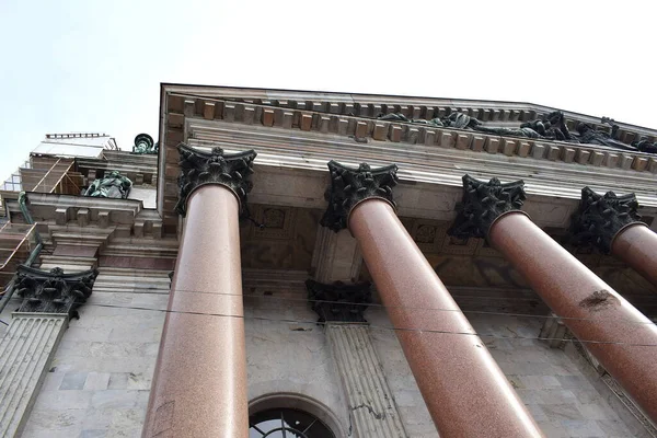 Details Der Fassade Des Gebäudes Historisches Gebäude Klassische Architektur — Stockfoto