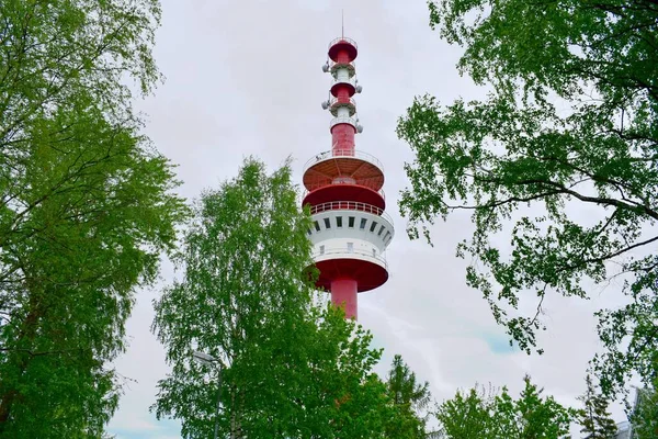 Leuchtturm Auf Der Insel Signal Leuchtturm — Stockfoto