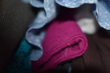 kumaşların dokusu, kumaşların çok renkli arkaplanı