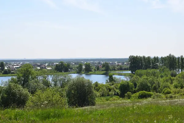 Paysage Estival Lieu Pouvoir Lieu Énergie Lieu Repos Pour Une — Photo