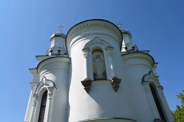 Église Blanche Christianité Foi Lieu Saint — Photo