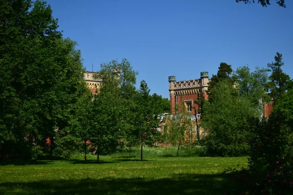 Ein Park Für Erholung Und Sport Ein Ort Menschlicher Inspiration — Stockfoto