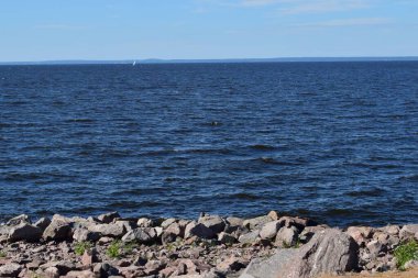 Denize, denize ve taşlara giden yol