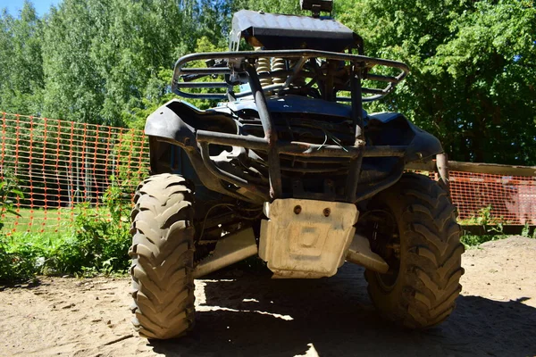 Atv Cross Country Driving — Stock Photo, Image