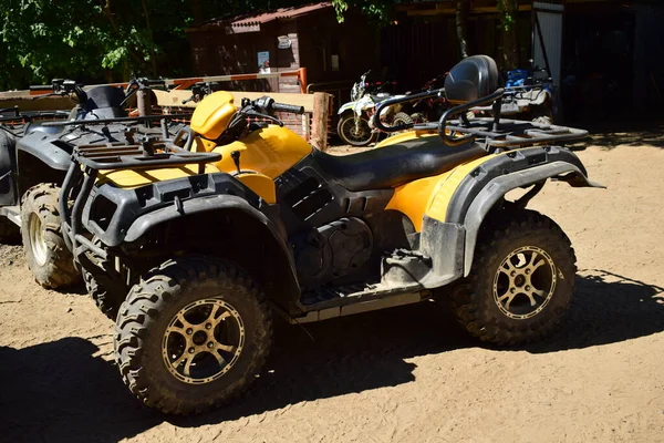 Atv Cross Country Driving — Stock Photo, Image