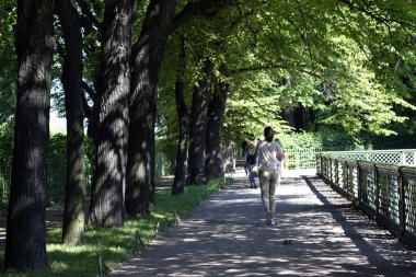 Park dinlenme ve yürüme yeridir.