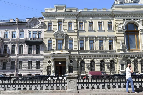 Details Facade Building Antique Style — Stock Photo, Image