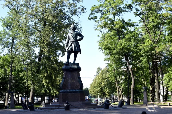 Heykel Tarihi Anıt Park Dekorasyonu — Stok fotoğraf