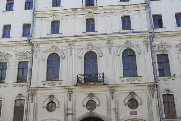 Fachada Del Edificio Casco Antiguo Historia Antigua Ciudad — Foto de Stock