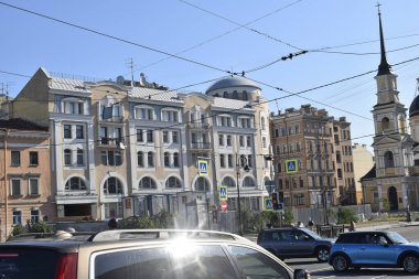 Büyük bir şehrin sokakları