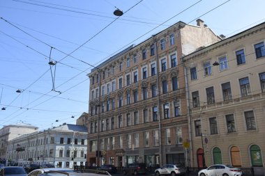 Büyük bir şehrin sokakları