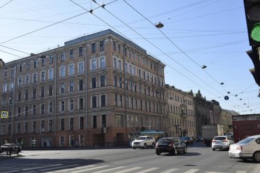 Büyük bir şehrin sokakları