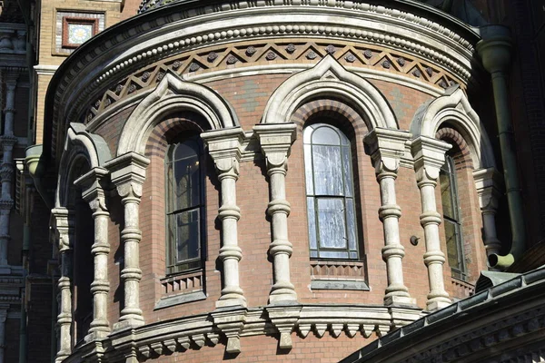 Details Der Fassade Des Gebäudes Der Altstadt Der Architekturgeschichte — Stockfoto