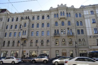 Büyük bir şehrin sokakları