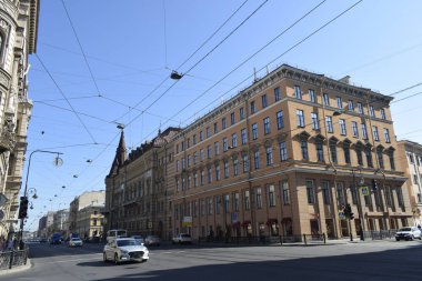 Büyük bir şehrin sokakları