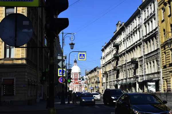 Calles Una Gran Ciudad — Foto de Stock