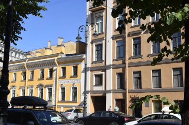 Büyük bir şehrin sokakları