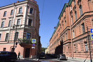 Büyük bir şehrin sokakları