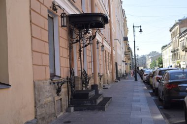 Büyük bir şehrin sokakları