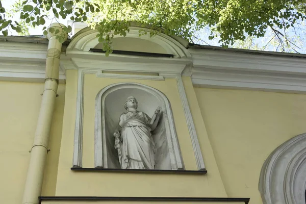 Detalhes Fachada Edifício — Fotografia de Stock