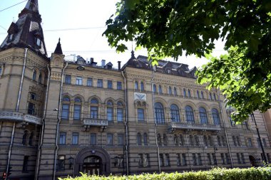 Büyük bir şehrin sokakları