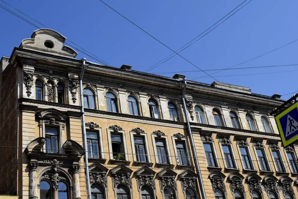 Details Van Gevel Van Het Gebouw — Stockfoto