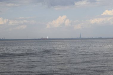 Denizin su yüzeyi, deniz manzarası