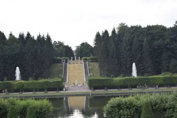 Landschaftsplanung Park — Stockfoto