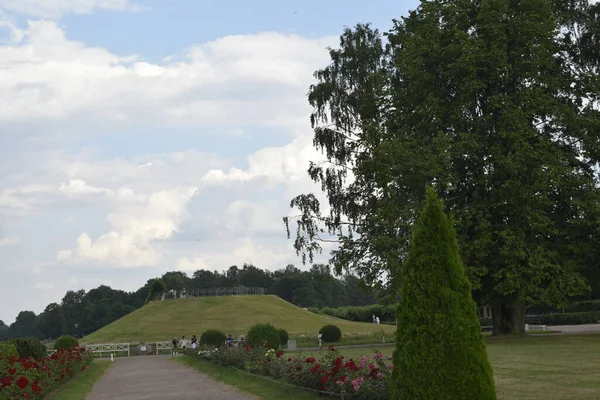 Aménagement Paysager Dans Parc — Photo