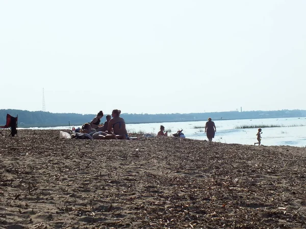 Vista Mare Spiaggia Sul Mare — Foto Stock