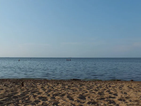 Deniz Manzarası Deniz Plajı — Stok fotoğraf
