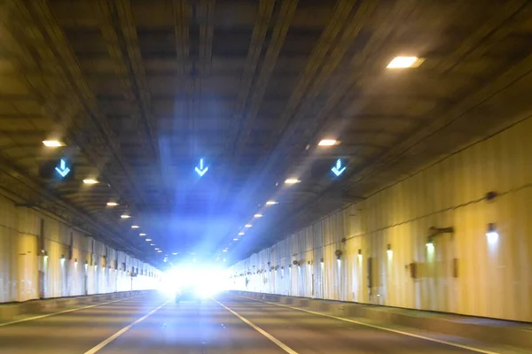 Підземний Тунель Автомобілів — стокове фото