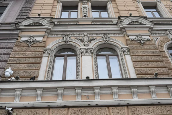 Detail Der Fassade Eines Gebäudes — Stockfoto