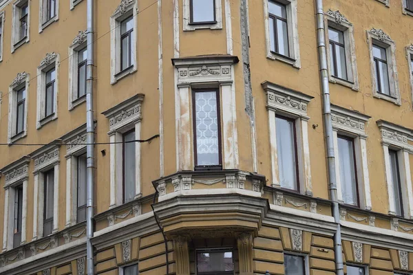 Windows Detail Facade Building — Stock Photo, Image