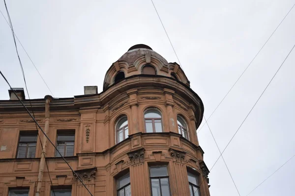 Dettaglio Della Facciata Edificio — Foto Stock